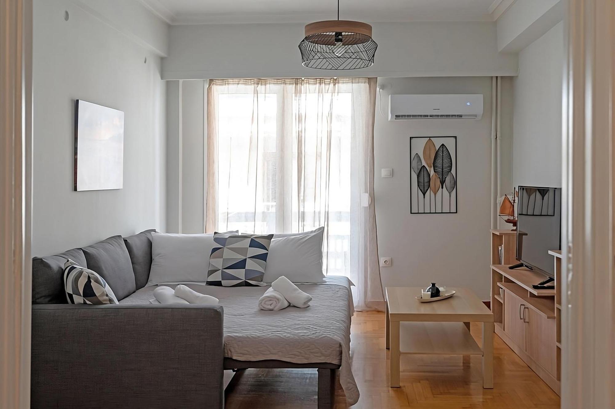 Entire Apt, 3Rd Floor, 1 Bedroom Athens Ngoại thất bức ảnh